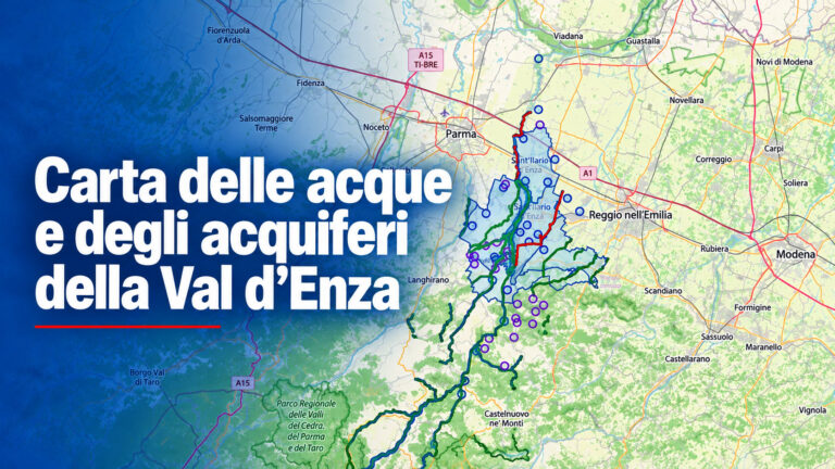 Carta delle acque e degli acquiferi della Val d’Enza